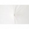 Łóżko tapicerowane biała ekoskóra 160x200 SAMARA