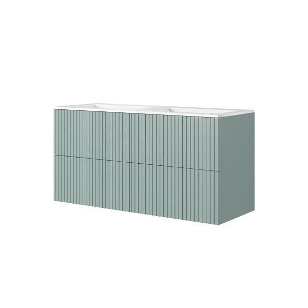 Szafka wisząca pod umywalkę Nicole 60 cm - szałwia MDF