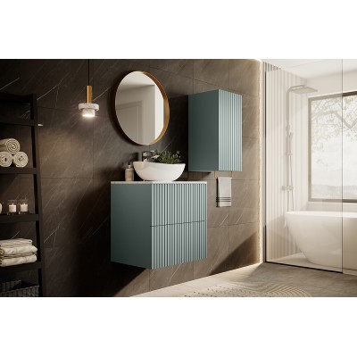 Szafka łazienkowa wisząca Nicole 70 cm - szałwia MDF
