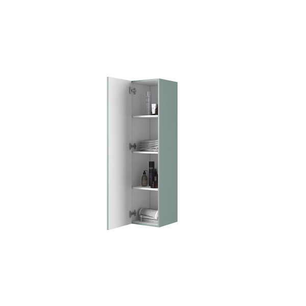 Słupek łazienkowy wiszący Nicole 140 cm - szałwia MDF