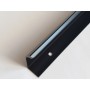 Uchwyt krawędziowy czarny mat LAMBO 96/120mm