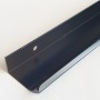 Uchwyt krawędziowy czarny mat LAMBO 128/150mm