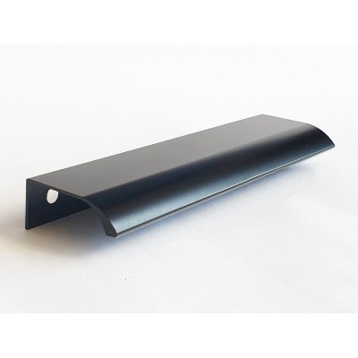 Uchwyt krawędziowy czarny mat LAMBO 128/150mm