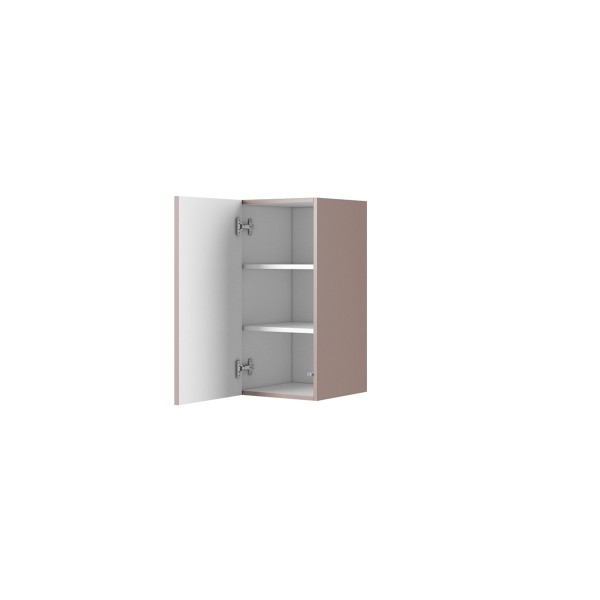 Słupek łazienkowy wiszący Nicole 70 cm - antyczny róż MDF