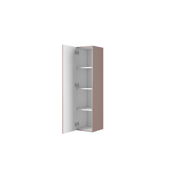 Słupek łazienkowy wiszący Nicole 140 cm - antyczny róż MDF