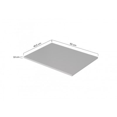 Blat Nicole 60 cm - granat MDF
