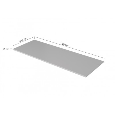 Blat Nicole 120 cm - granat MDF