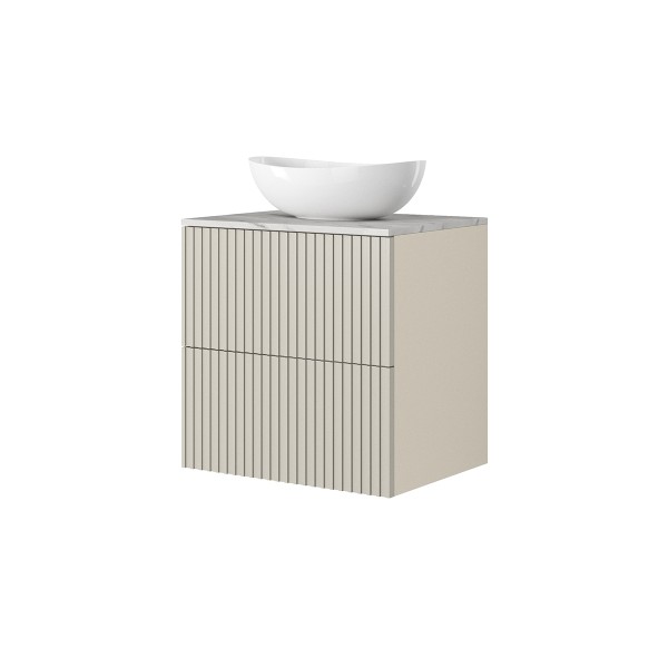 Blat Nicole 60 cm - crema bianca MDF