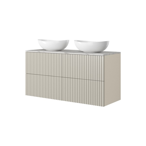 Blat Nicole 120 cm - crema bianca MDF