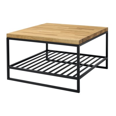 Ława drewno metal KAP481