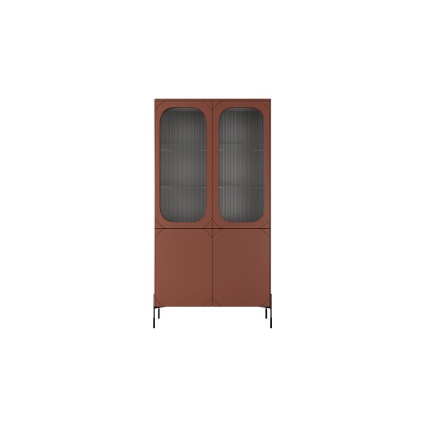 Witryna Sonatia 100 cm - burgund