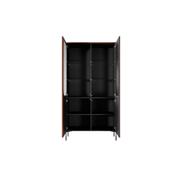 Witryna Sonatia 100 cm - burgund