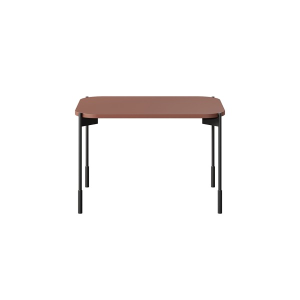 Stolik kawowy prostokątny Sonatia 60 cm - burgund