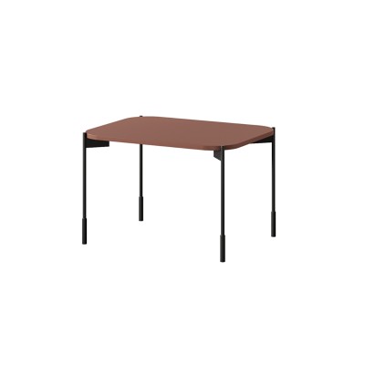 Stolik kawowy prostokątny Sonatia 60 cm - burgund