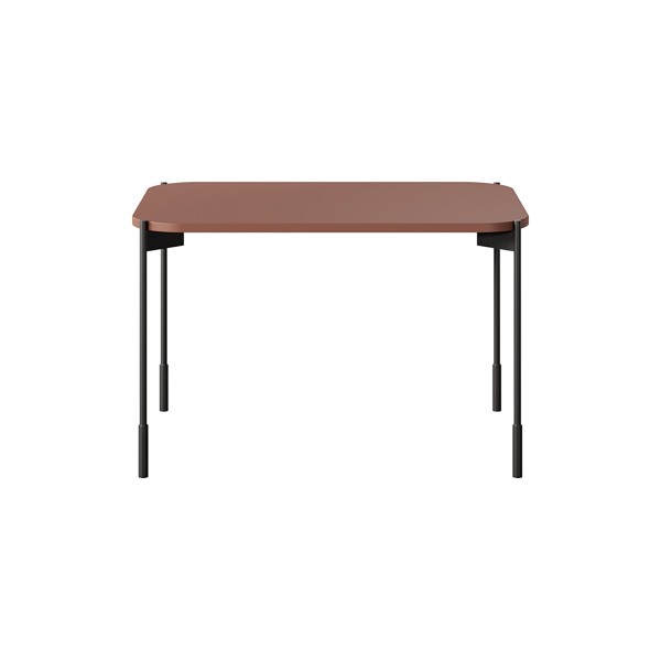 Stolik kawowy prostokątny Sonatia 70 cm - burgund