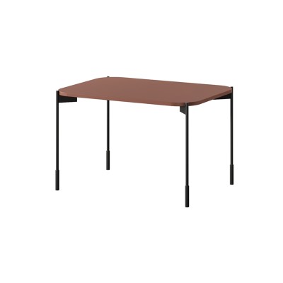Stolik kawowy prostokątny Sonatia 70 cm - burgund