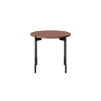 Stolik kawowy okrągły Sonatia 45 cm - burgund