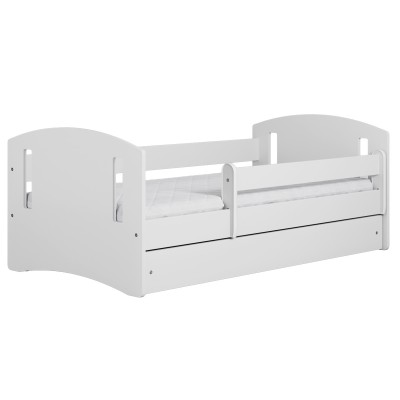 Łóżeczko dla dziecka 160x80 CLASSIC 2 Białe