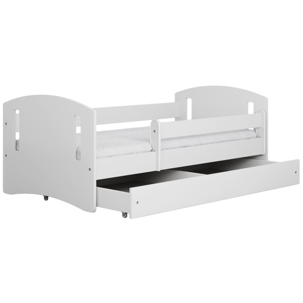 Łóżeczko dla dziecka 160x80 CLASSIC 2 Białe