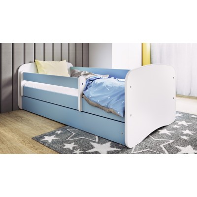 Łóżko sypialniane dla dzieci 180x80 Babydreams niebieskie