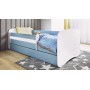 Łóżko sypialniane dla dzieci 180x80 Babydreams niebieskie
