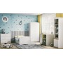 Funkcjonalne łóżko dla dziecka 180x80 Babydreams białe