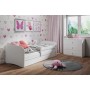 Funkcjonalne łóżko dla dziecka 180x80 Babydreams białe