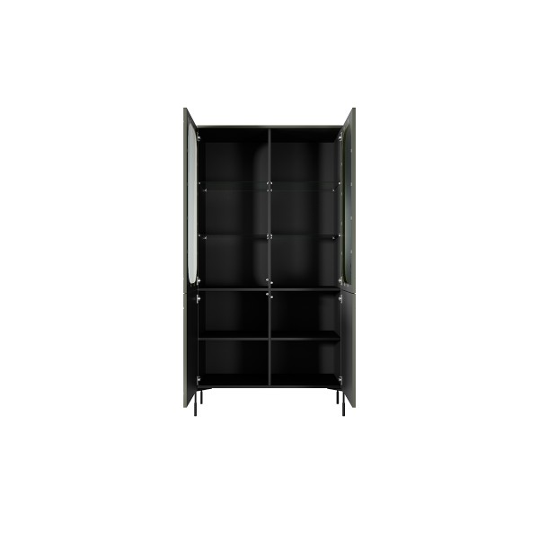 Witryna Sonatia 100 cm - oliwka
