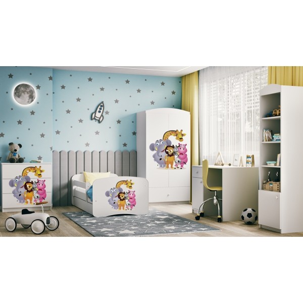 Biała komoda dla dziecka BABYDREAMS