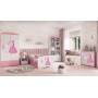 Komoda dziecięca z szufladami BABYDREAMS różowa