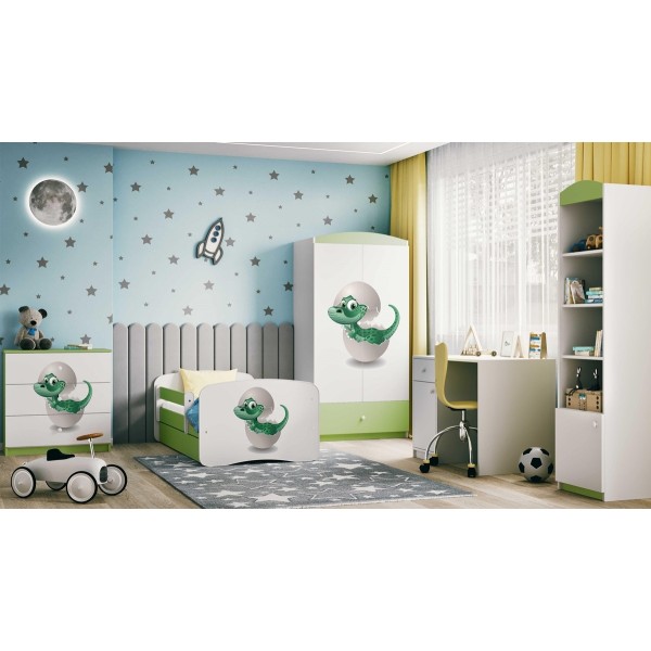 Komoda do pokoju dziecięcego BABYDREAMS zielona