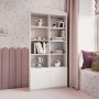 Regał dla dziecka BABYDREAMS biały podwójny