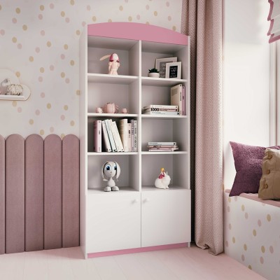 Regał do dziecięcego pokoju BABYDREAMS różowy