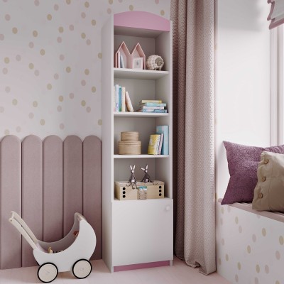 Regał do pokoju dziewczynki BABYDREAMS różowy