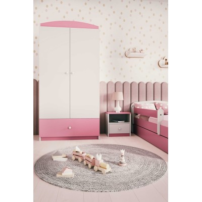 Szafa do pokoju dziewczynki BABYDREAMS różowy