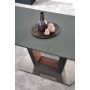 Stół nowoczesny rozkładany 160x90cm BILOTTI antracyt Halmar