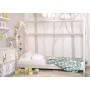 Łóżko domek dla dziecka 180x80cm BELLA białe