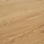 Stół okrągły loft 120cm MORGAN dąb złoty + czarny Halmar