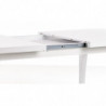 Stół rozkładany biały połysk 160x90cm MOZART