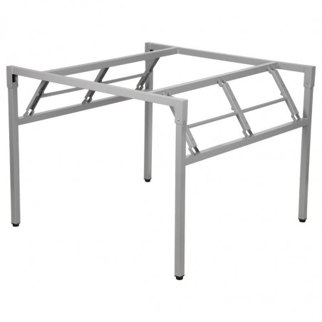 Stelaż stołu składany 76x76cm aluminium PS-1552