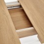 Stół rozkładany do salonu 140x80 TIAGO 2 dąb riviera Halmar