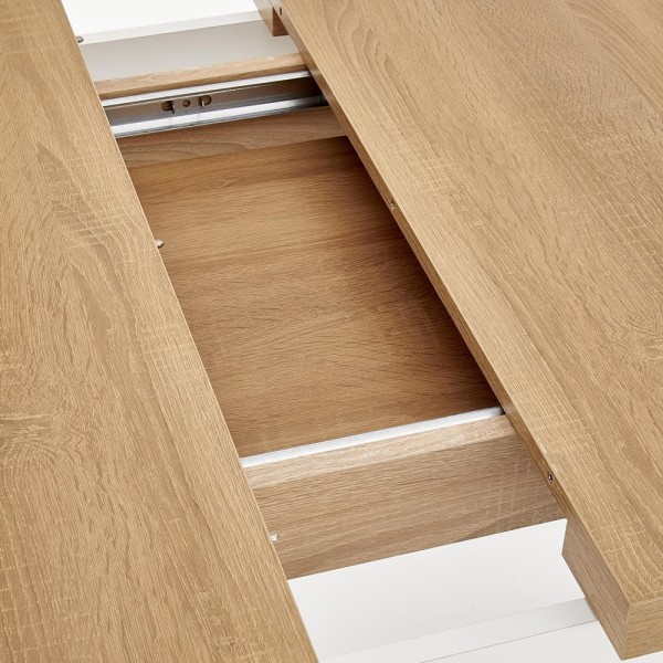 Stół rozkładany do salonu 140x80 TIAGO 2 dąb riviera Halmar
