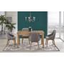Stół rozkładany do salonu 140x80 TIAGO 2 dąb riviera Halmar