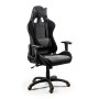 Fotel gamingowy EVOLVE GAMING PRO czarno-szarobeżowy-pomarańczowy Halmar