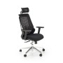 Fotel ergonomiczny do biura GERONIMO czarny Halmar