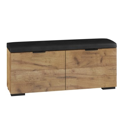 Szafka siedzisko na buty 100cm GAMA 02N Dąb craft złoty