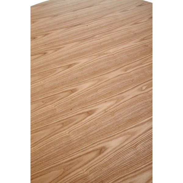 Okrągły stół drewniany 120 cm NICOLAS dąb naturalny Halmar