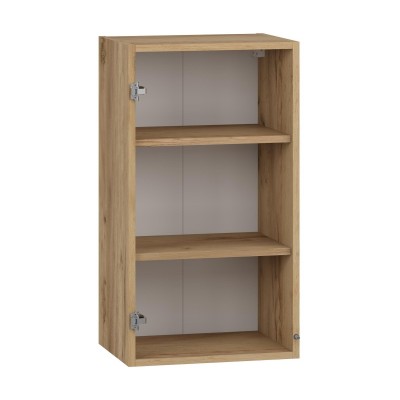 Szafka górna 40cm z witryną VENTO GOV-40/72 korpus dąb craft