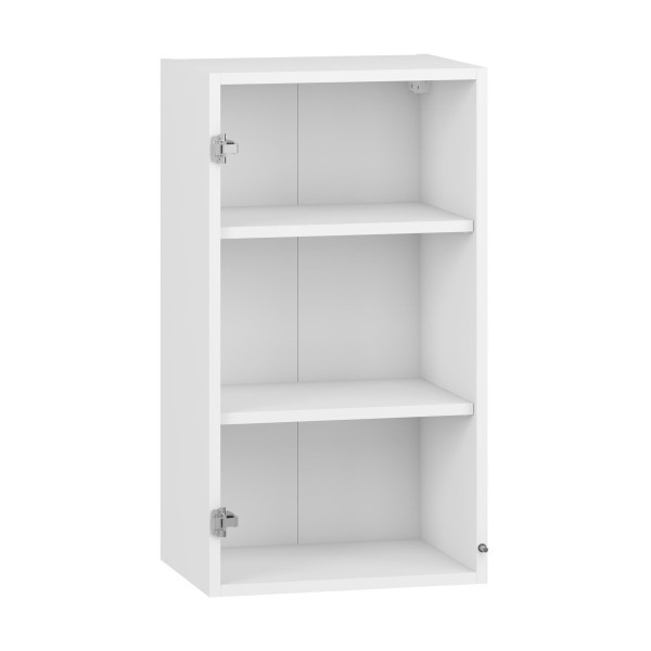 Szafka górna 40cm z witryną VENTO GOV-40/72 korpus biały