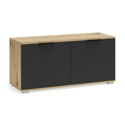 Szafki do przedpokoju CLIF ST-100 dąb artisan / antracyt